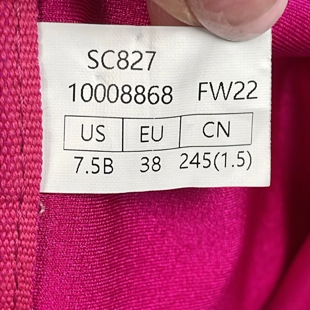 New Stuart Weitzman Ultrastuart Legging 100 Boot Fuchsia Pink OTK Sexy Sz 7.5